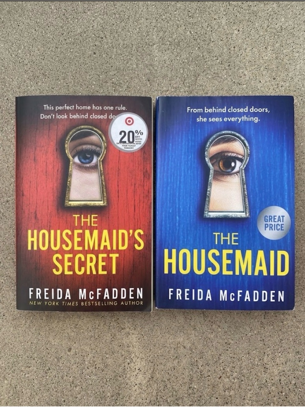 The Housemaid & Housemaid's Secret Books 1 & 2 Bundle Freida McFadden Paperback